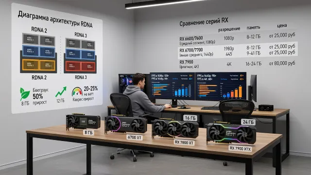 Как выбрать видеокарты Radeon под бюджет и задачи